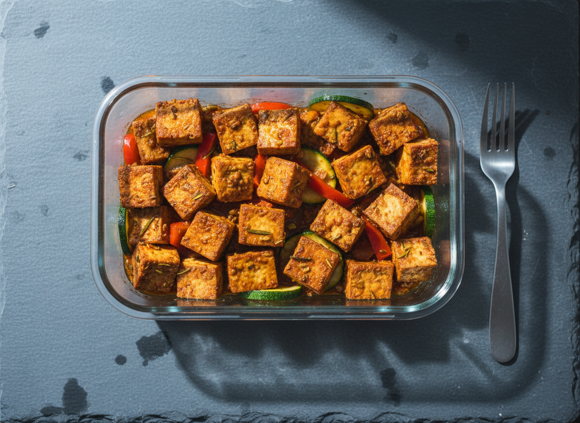 Marinated Tofu Prep (vegan)