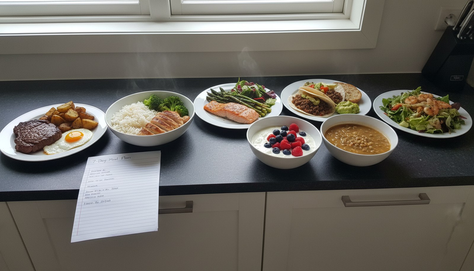 TRT Diet Plan: A Full Week at My Table